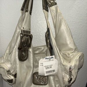 Stylish Cream Shoulder Bag